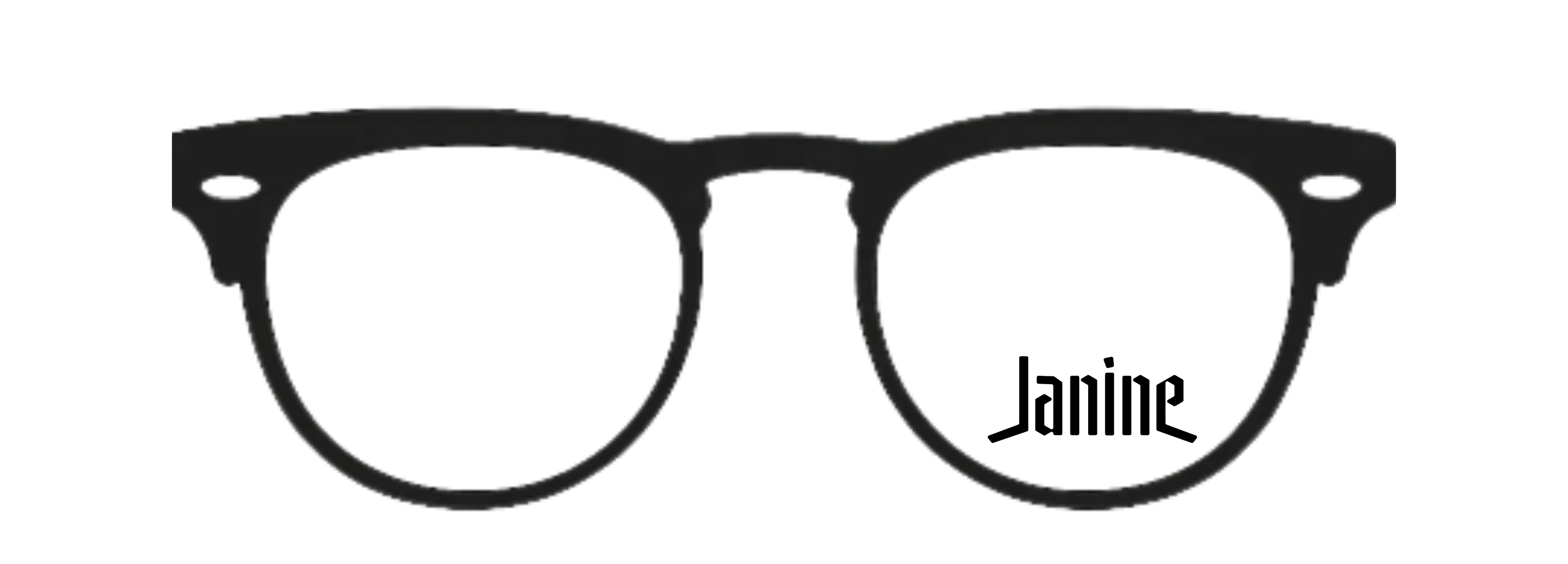 Lunettes vintage clubmaster
