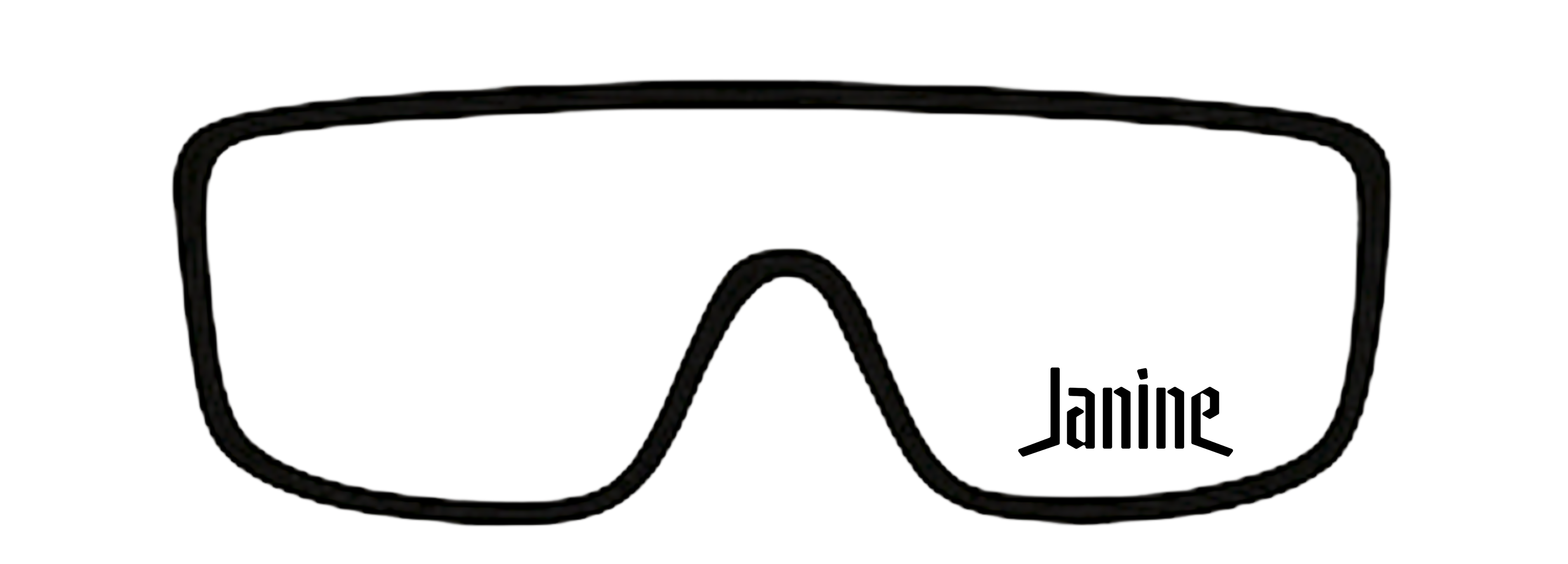Lunettes vintage masque
