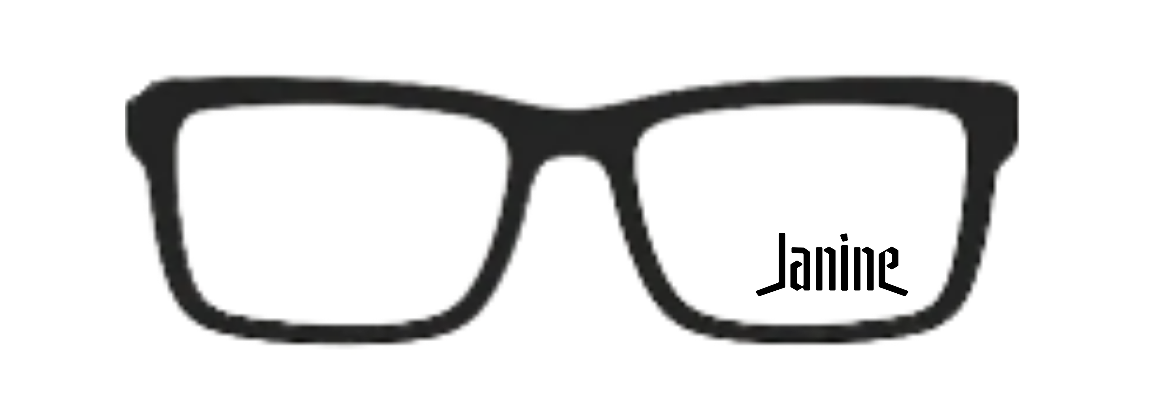 Lunettes vintage rectangulaires