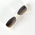 Lunettes YSL 6334 vue inclinée - forme rectangulaire