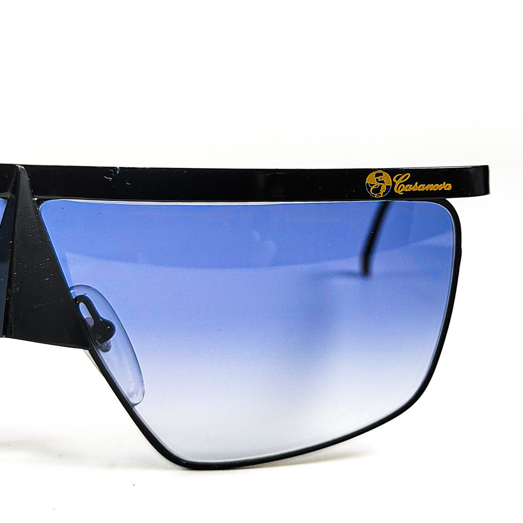Lunettes Casanova FC 10 portées à plat – vue frontale