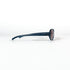 Vue latérale lunettes Prada SPR 04A 2AD-1A1 acétate bleu