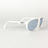 Lunettes Cébé vintage blanches verres bleus – vue de dos