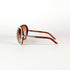 Détail de la gravure intérieure sur la branche des lunettes Diesel DS0104