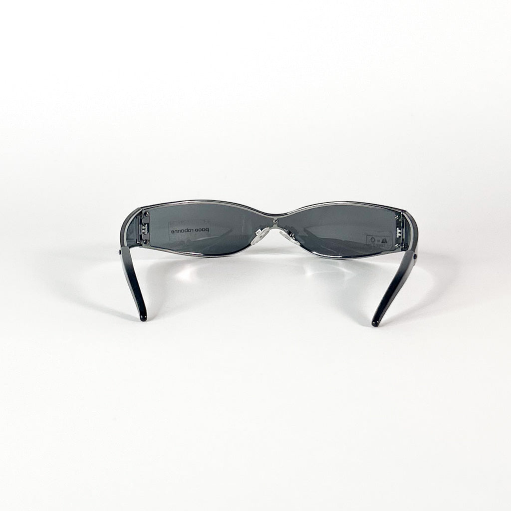 Lunettes Paco Rabanne PR-6003 pliées – vue du dessus