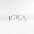 Lunettes Ettore Bugatti 504S métal doré de dos